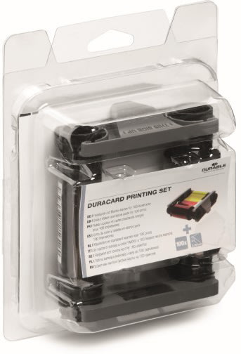 Duracard YMCKO färgband + Kort