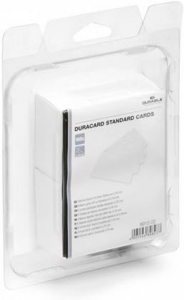 Duracard standard plastkort 0,76 mm, 100 st