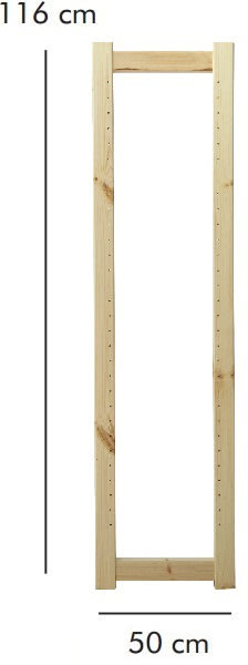 ABC Gavel HxD: 116x50 cm, natur