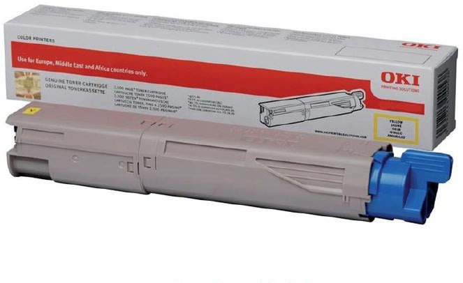 Lasertoner OKI 45862837 Gul 7300 sidor