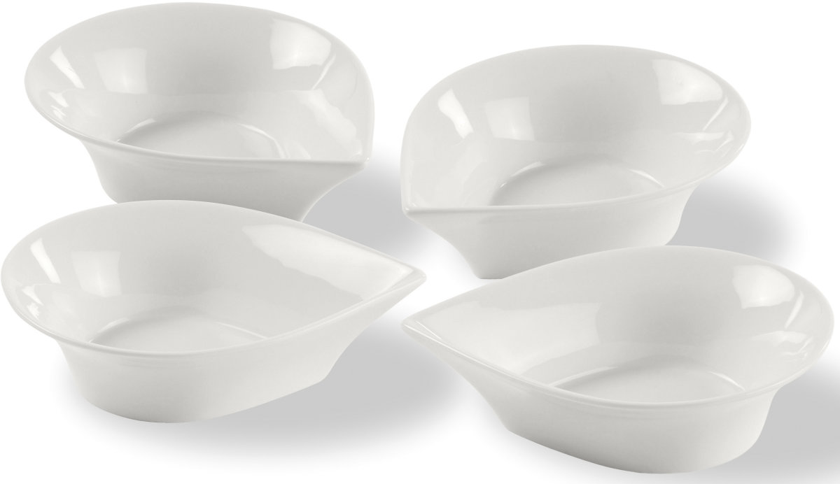 Mette Blomsterberg Droppskålset 13 cm, 4 st.