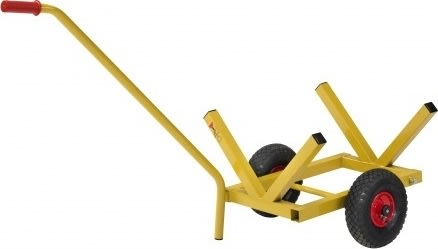 Rörvagn med V-hållare, 600x750 mm, 200 kg