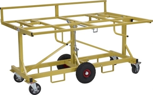 Gipsskivevagn med tippning, 1887x700x1500, 500 kg