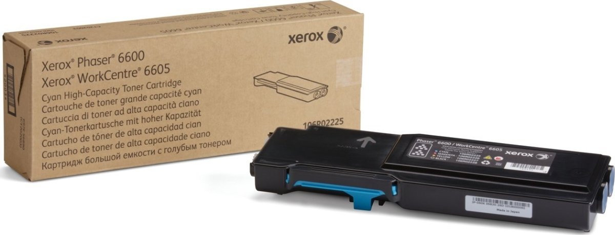 Toner Xerox Phaser 106R02229 High Cyan 6000 sidor