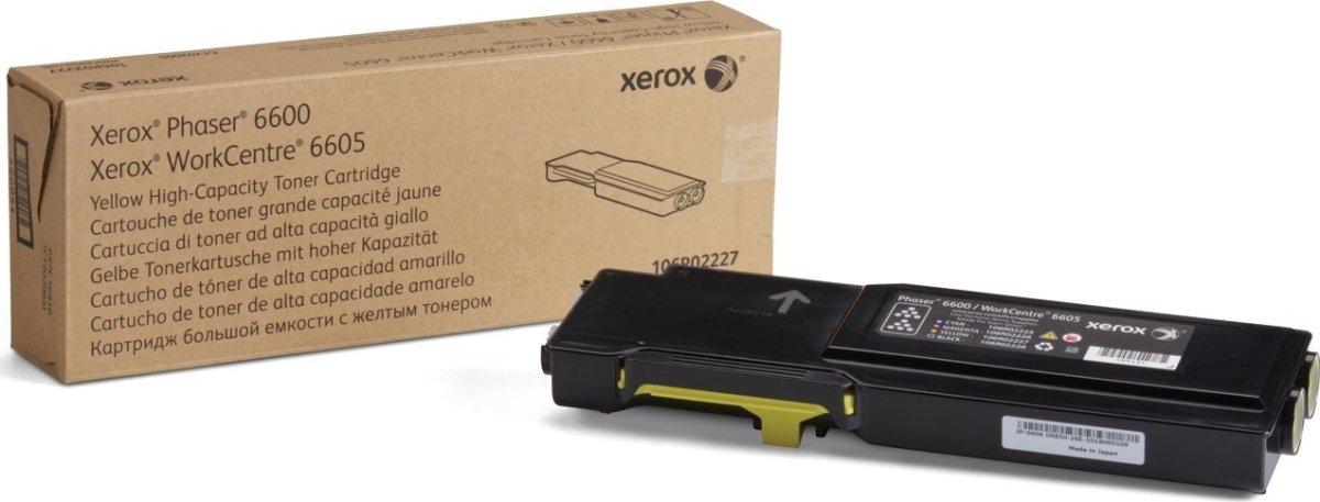 Toner Xerox Phaser 106R02231 High Gul 6000 sidor
