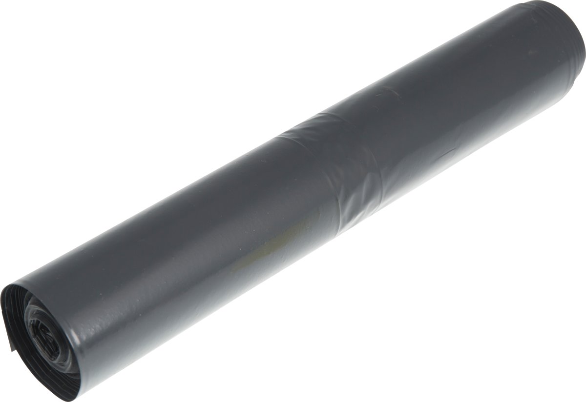 Sopsäck 100 liter, återvunnen plast, svart