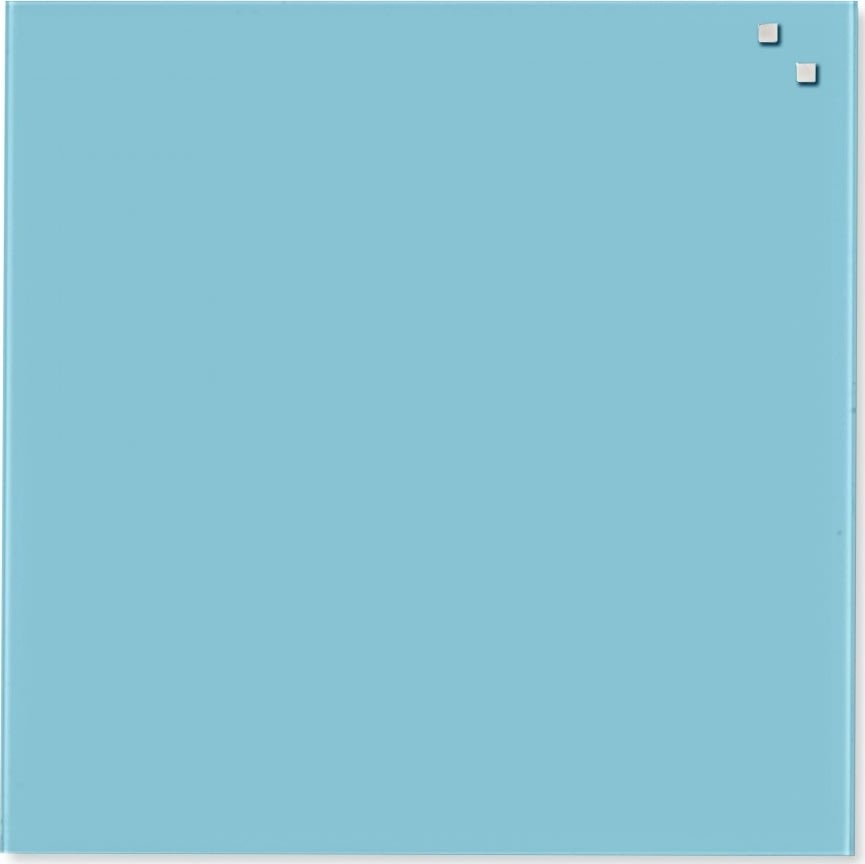 Magnetisk glastavla Naga 45x45 cm turkos