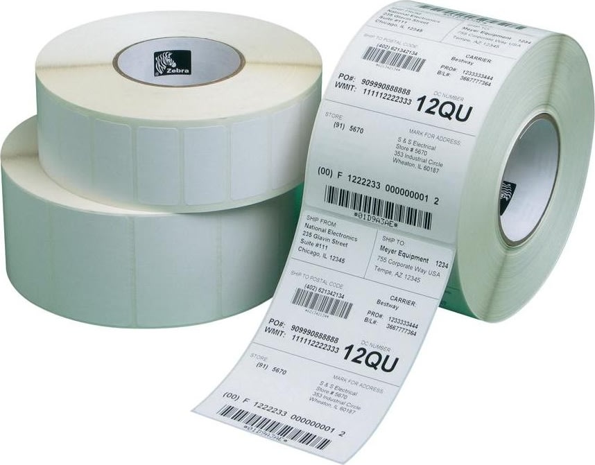 Zebra Label roll, 102x152mm