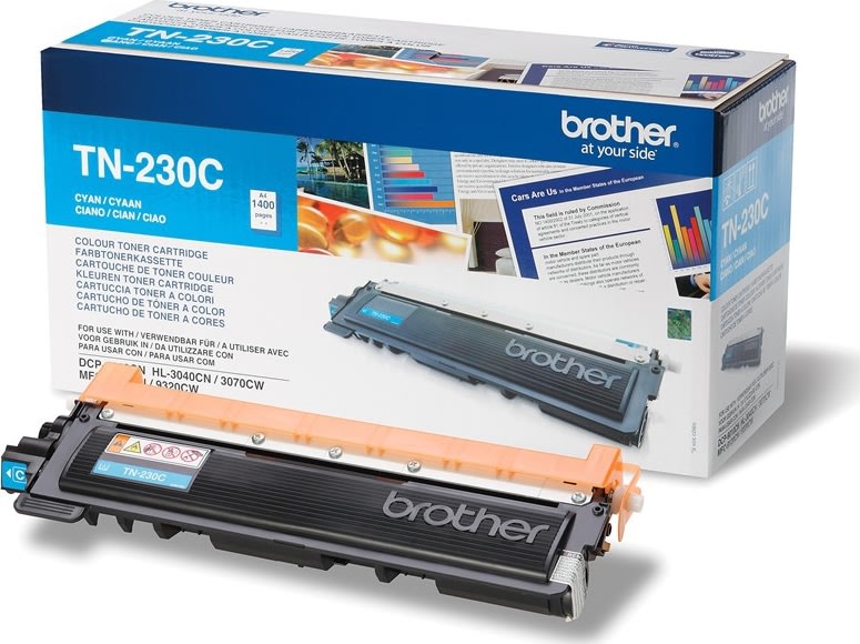 Lasertoner Brother TN230C Blå 1400 sidor