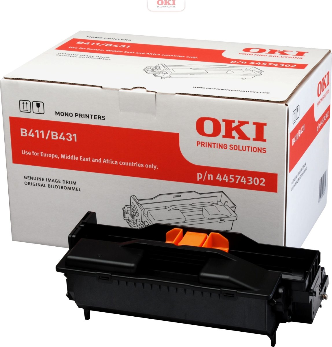 Lasertrumma OKI 44574302 Svart 23 000 sidor