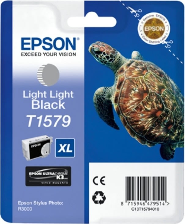 Epson nr T1579/C13T15794010 bläckpatron, ljus svar