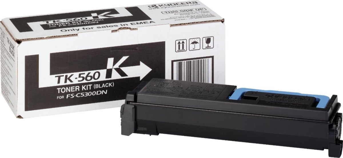 Lasertoner Kyocera TK-560K Svart 12 000 sidor