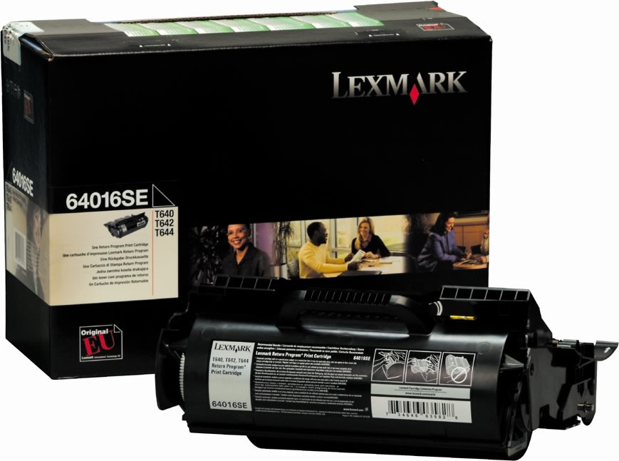 Lasertoner Lexmark 64016SE Svart 6000 sidor