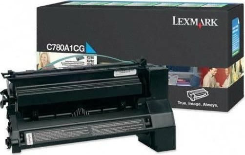 Lasertoner Lexmark C780A1CG Blå 6000 sidor