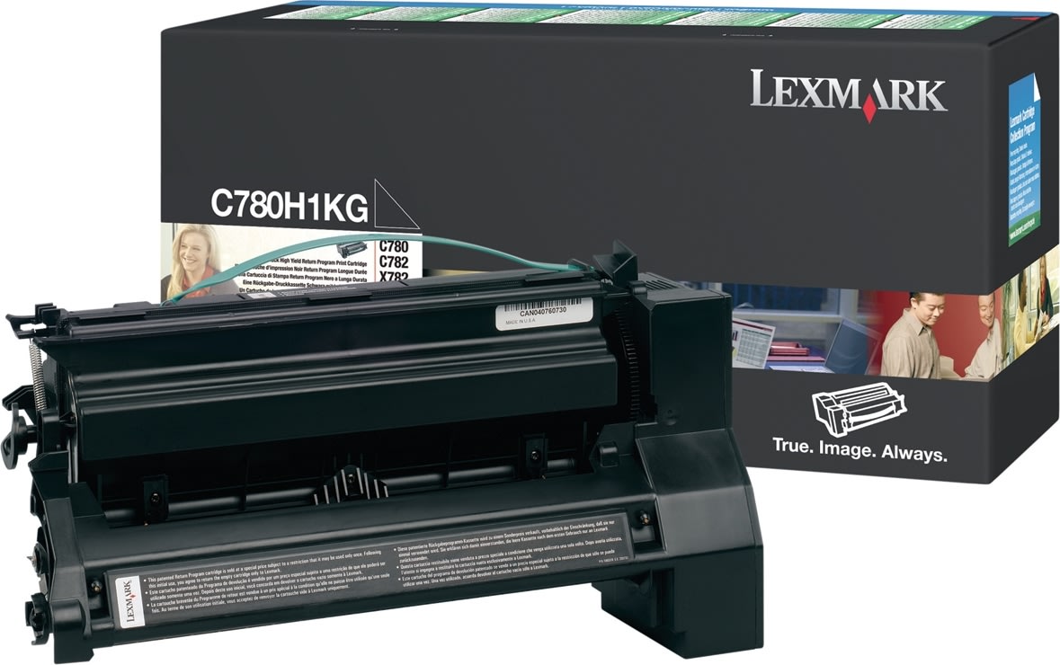 Lasertoner Lexmark C780A1KG Svart 6000 sidor