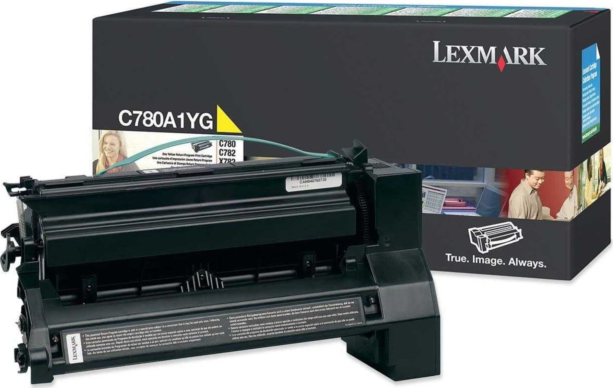 Lexmark C780A1YG lasertoner, gul, 6000s