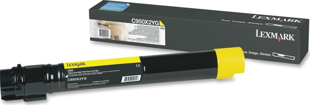 Lasertoner Lexmark X950X2YG Gul 24 000 sidor
