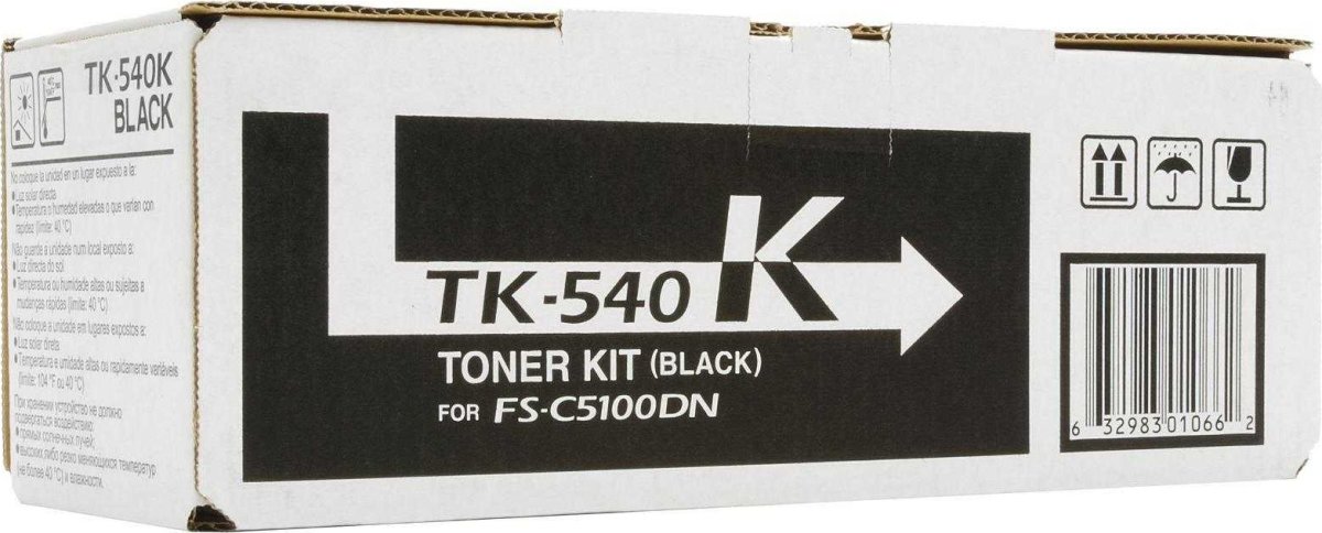 Lasertoner Kyocera TK-540K/0T2HL0EU Svart 5000 s