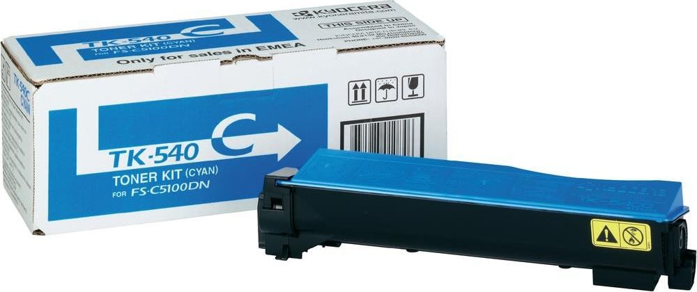Lasertoner Kyocera TK-540C/0T2HLCEU Blå 4000 sidor