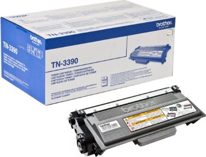 Lasertoner Brother TN3390 Svart 12 000 sidor