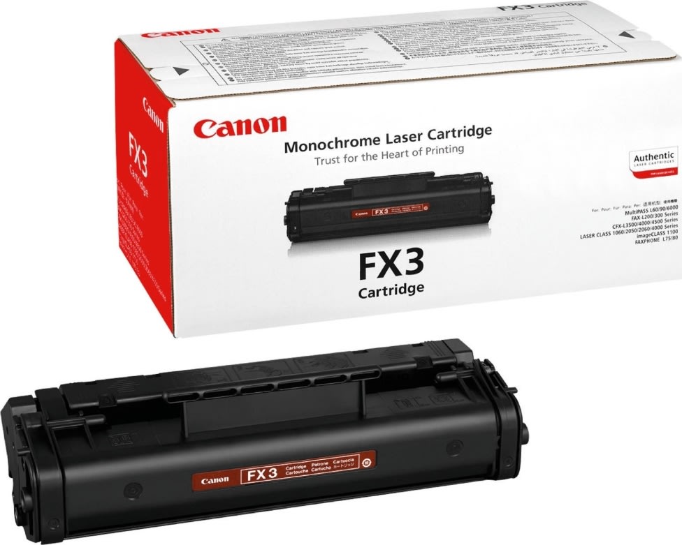 Lasertoner Canon FX-3/1557A003AA Svart 5000 sidor