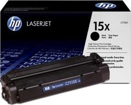 HP C7115x lasertoner/nr 15 x, svart, 3500 s