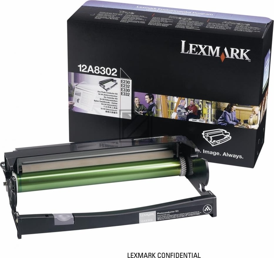 Lexmark 12A8302 fotolederenhet, 30000 s