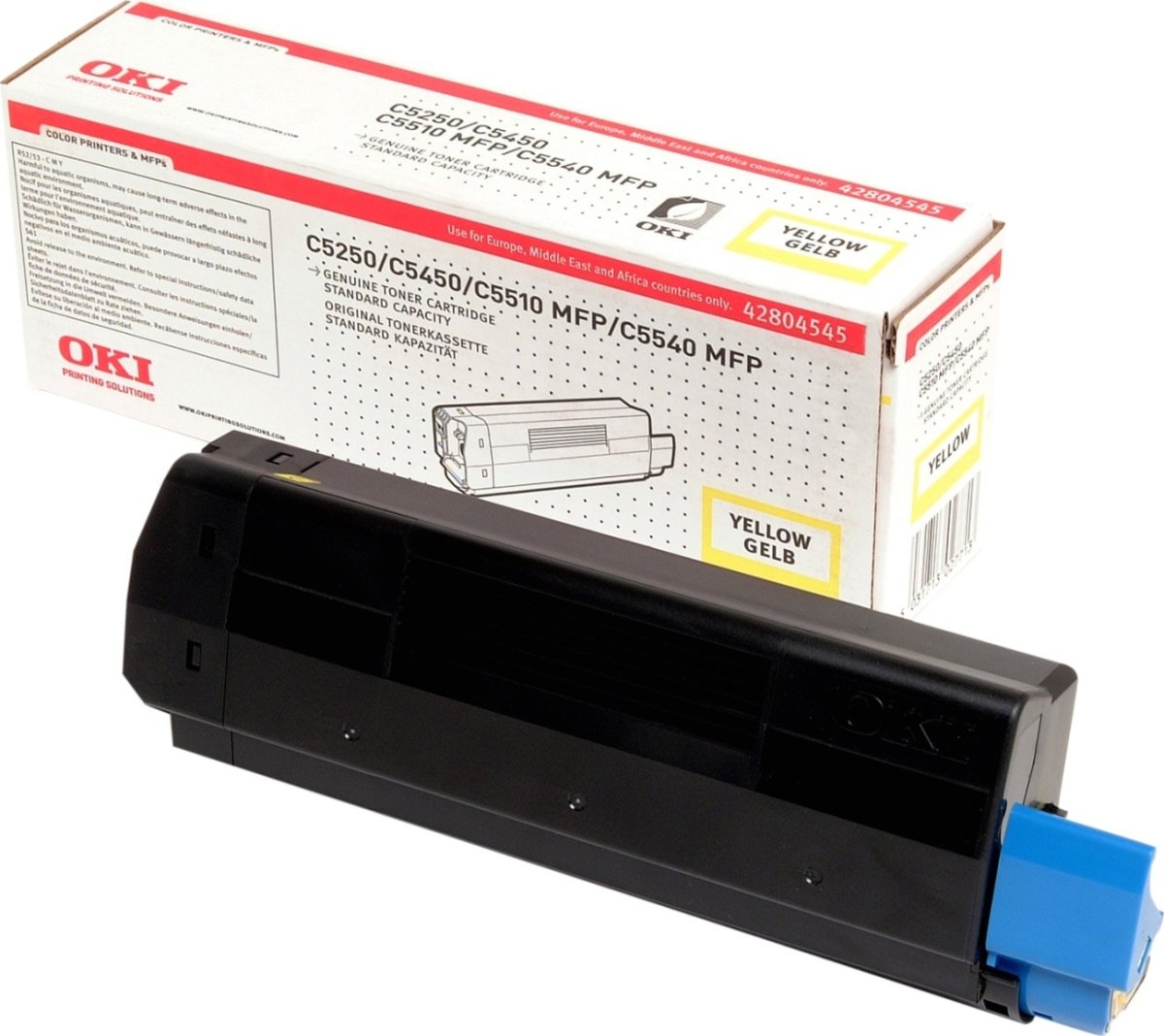 Lasertoner OKI 42127454 Gul 5000 sidor