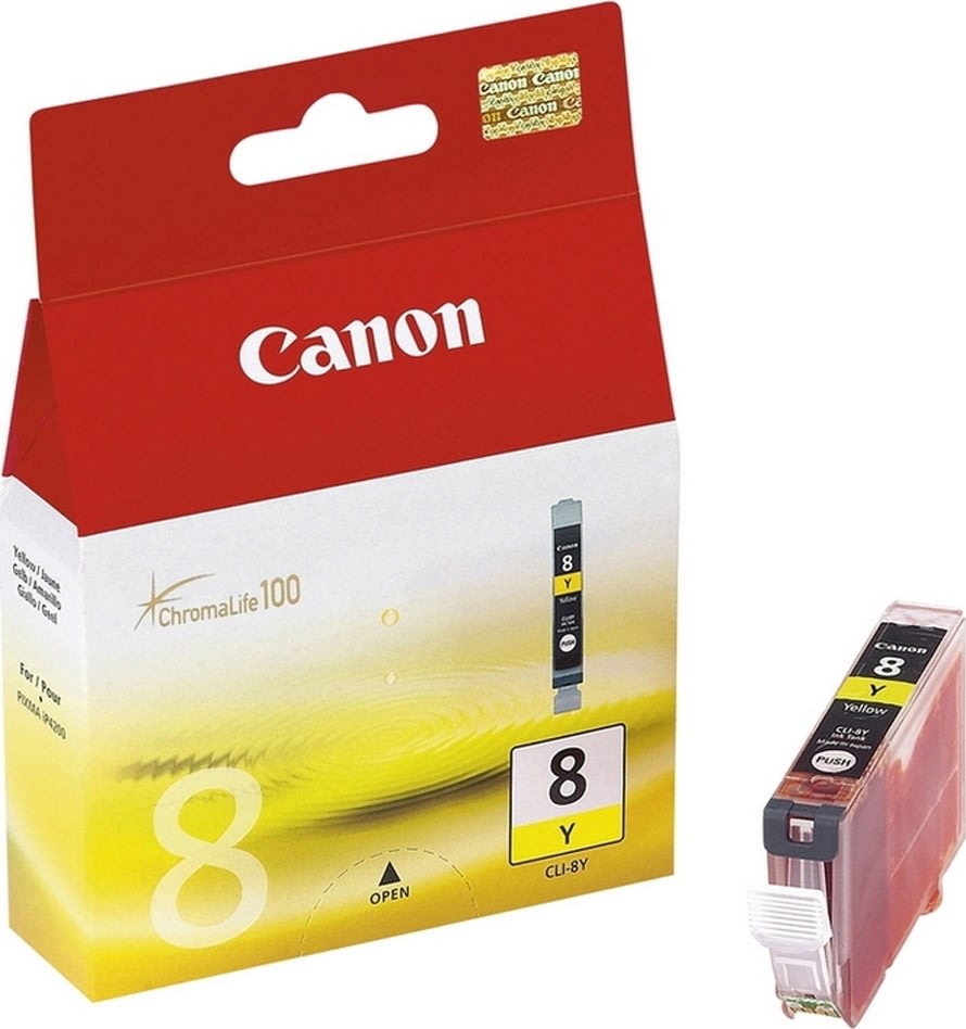 Canon CLI-8Y bläckpatron, gul, 420s