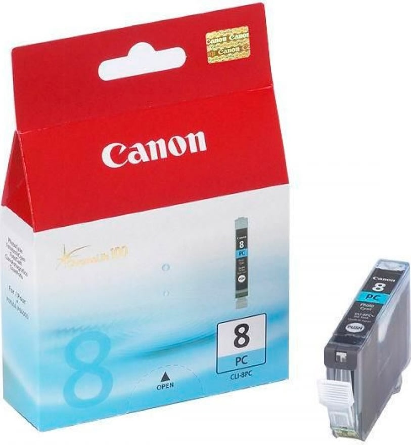 Canon CLI-8PC bläckpatron, foto blå, 450s