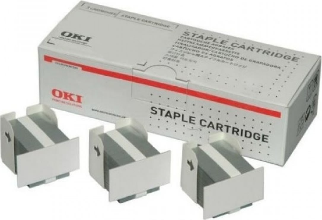Oki 42937603 häftklamrar (3x5000 st.)