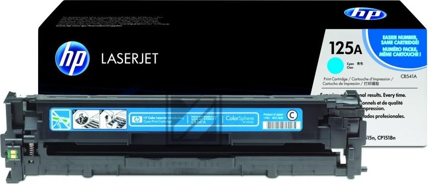 HP nr.125A/CB541A lasertoner, blå, 1400s
