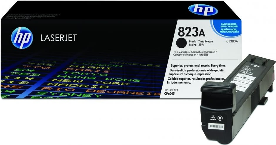 HP 823A/CB380A lasertoner, svart, 16500 s