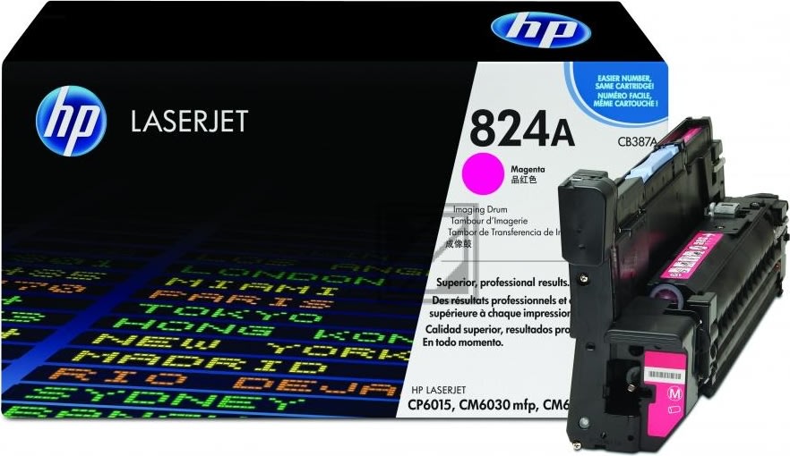 HP CB387A lasertrumma, röd, 35 000 s