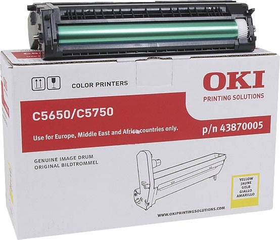 Lasertrumma OKI 43870005 Gul 20 000 sidor