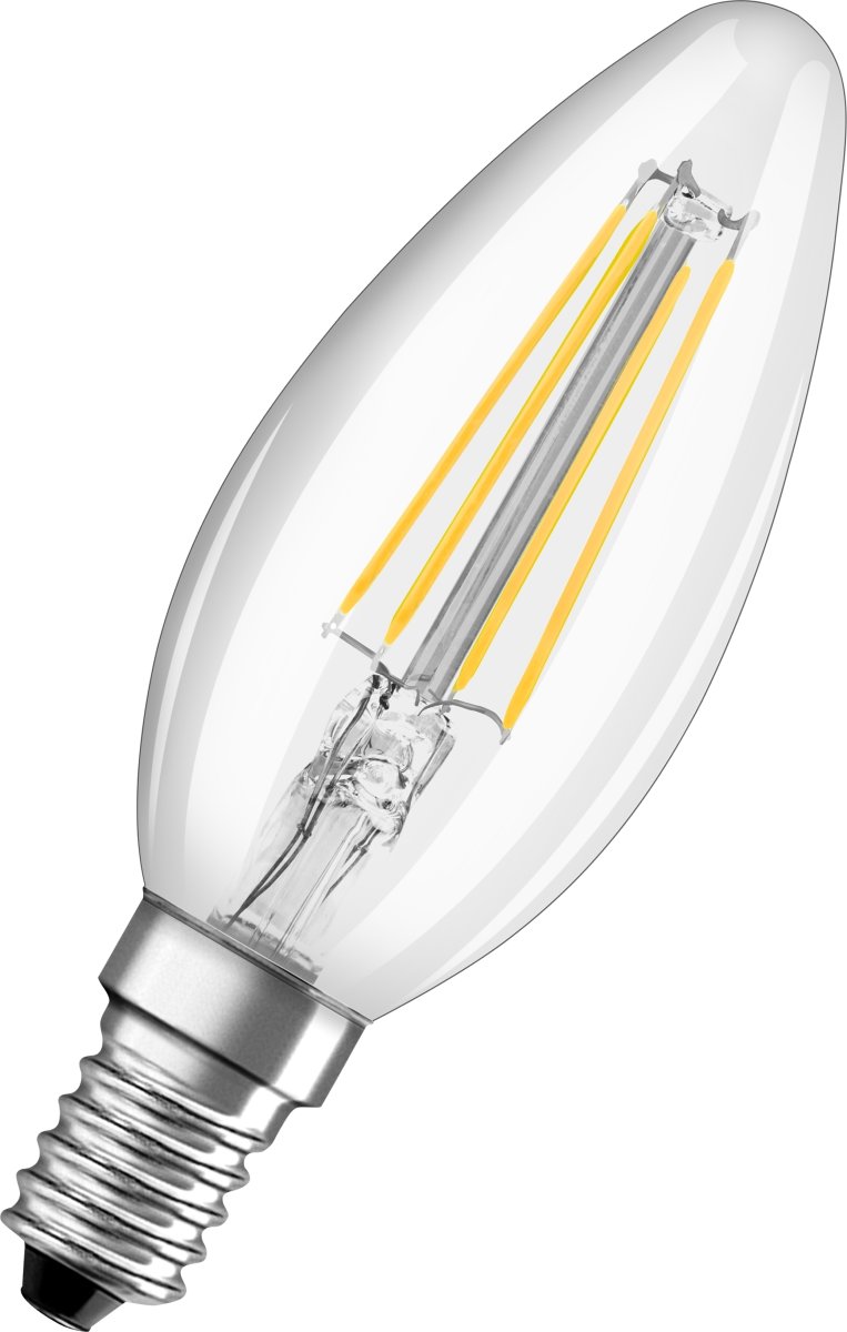 Osram Retro LED Kronljus, klar, E14, 4 W =40 W