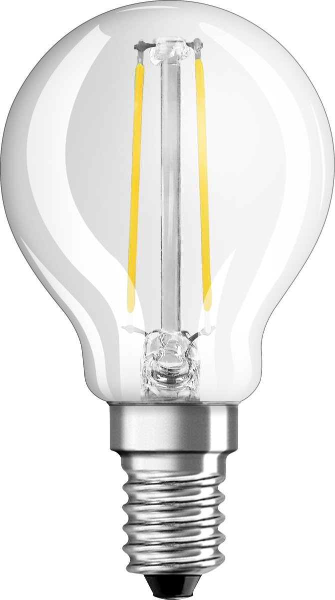 Osram Retro LED Kronljus, klar, E14, 2 W = 25 W