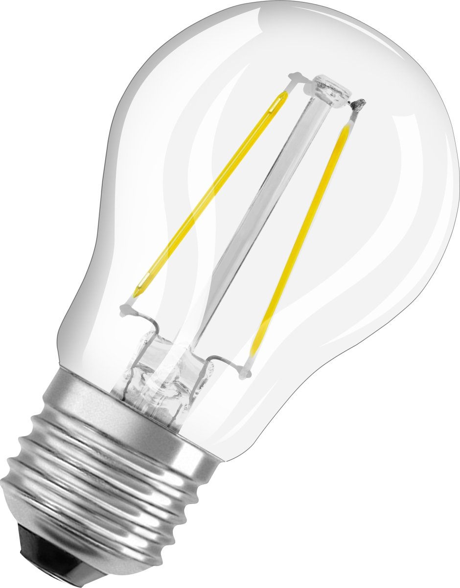 Osram Retro LED Kronljus, klar, E27, 2 W = 25 W
