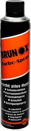 Brunox Turbo Spray til spinningscykler, 400 ml
