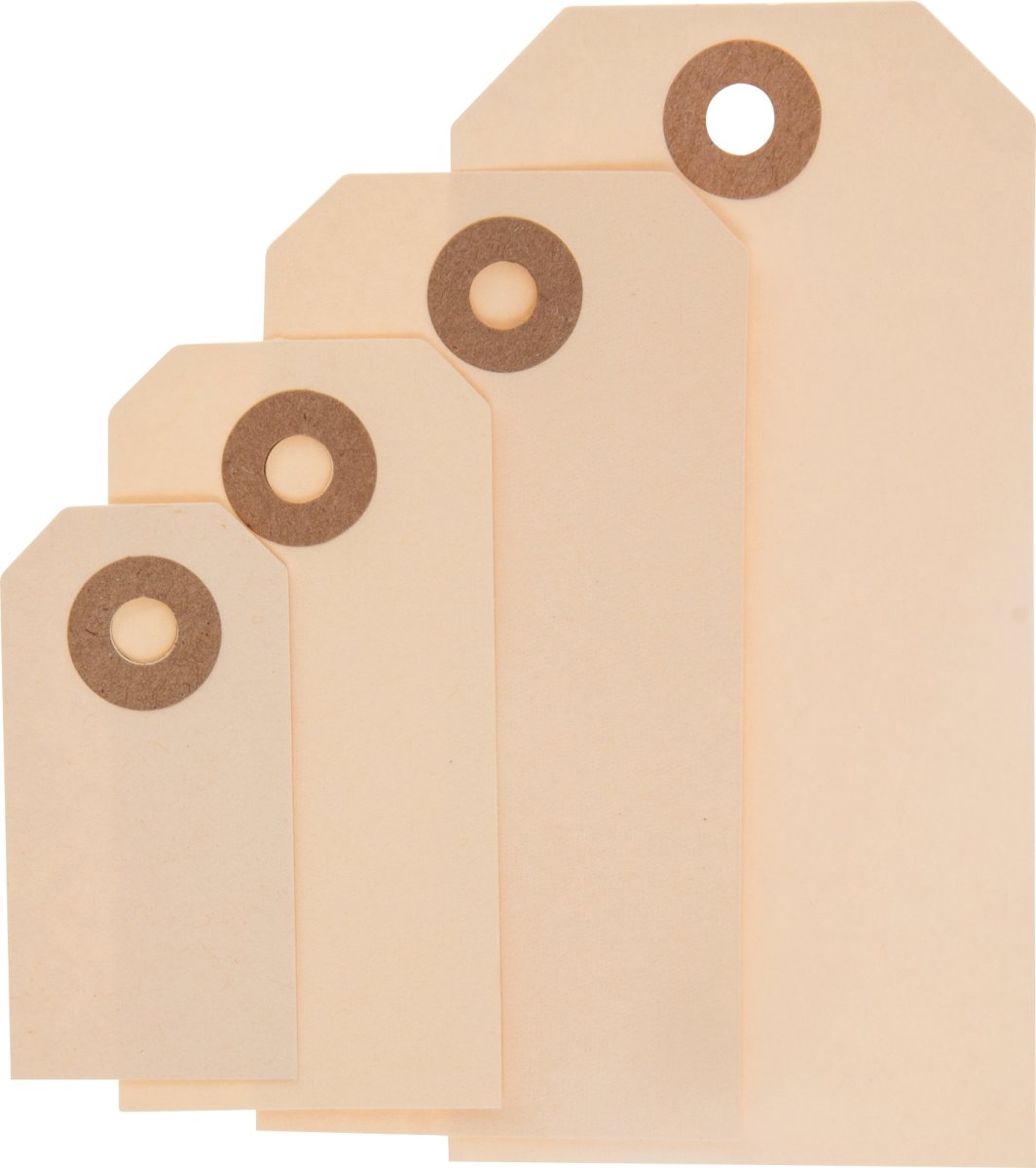 Manillamärken 50x100 mm, 1000 st.