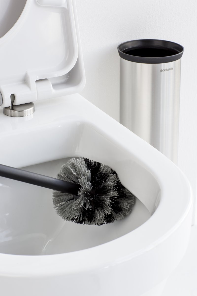 Toalettborste och hållare för vägg Brabantia, Blan