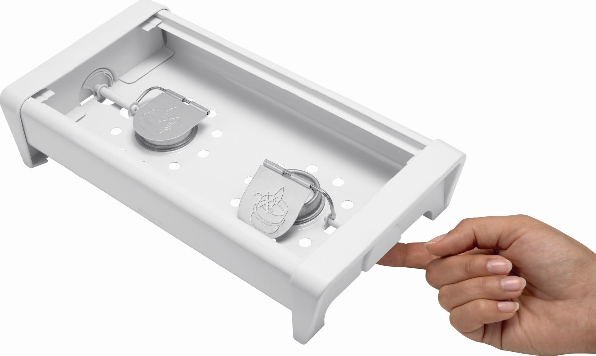 Tallriksvärmare Brabantia Med 2 brännare Vit