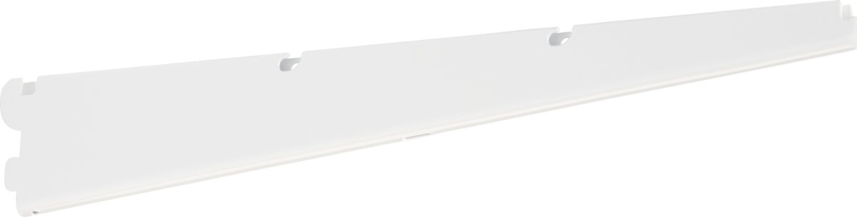 Elfa Click-in konsol 50, længde 500 mm, hvid