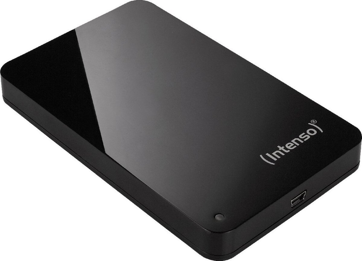 Intenso 2,5” USB 3.0 1TB, svart