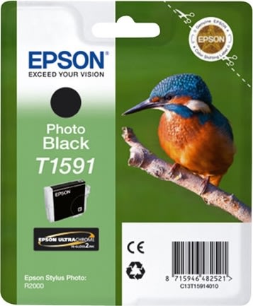 Epson T1591 bläckpatron, fotosvart, 17 ml