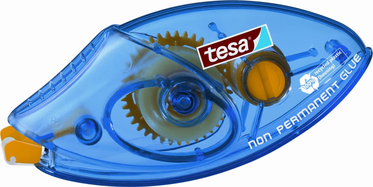 tesa ecoLogo engångsroller, icke-permanent lim, 8,