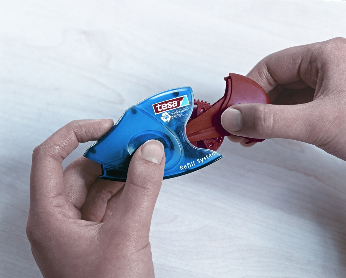 tesa ecoLogo miljövänlig limroller, permanent