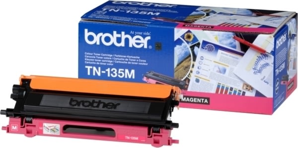 Brother TN135M lasertoner, rød, 4000s