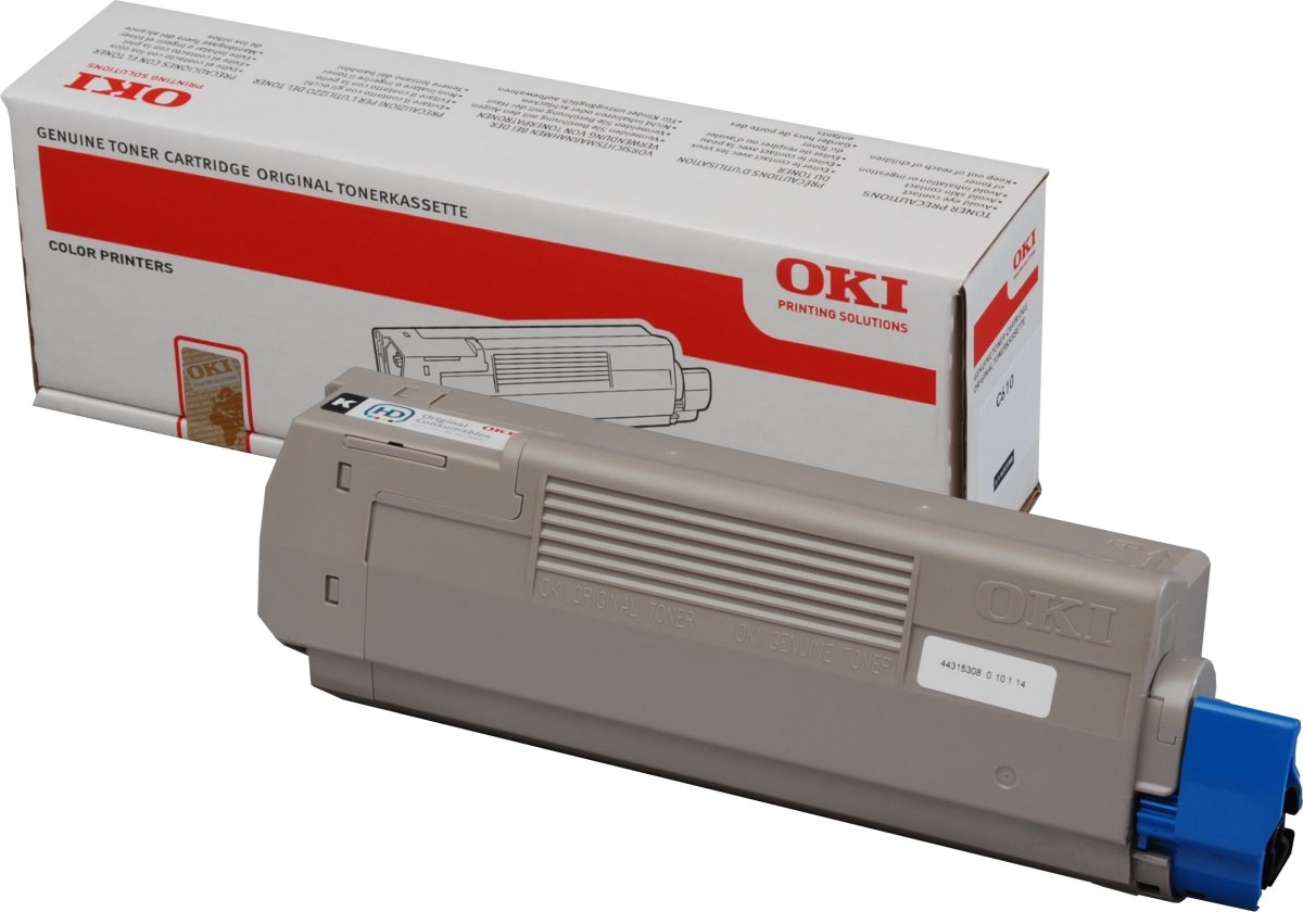 Lasertoner OKI 44315308 Svart 8000 sidor