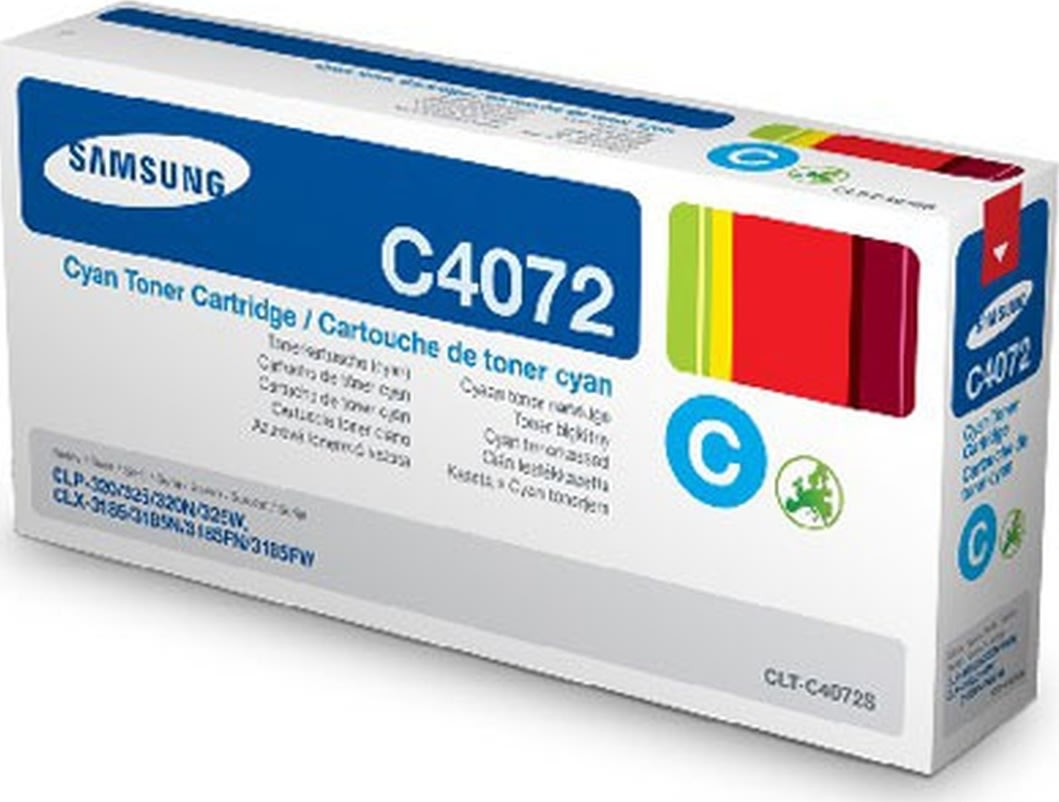 Samsung CLT-C4072S lasertoner, blå, 1000s